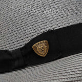 Dobbs Madison Vented Center Dent Milan Straw Fedora