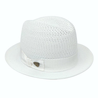 Dobbs Madison Vented Center Dent Milan Straw Fedora