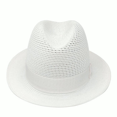 Dobbs Madison Vented Center Dent Milan Straw Fedora