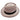 Dobbs Oakdale Milan Straw Pork Pie in Grey M #color_ Grey M
