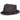 Dobbs Shorty Wool Felt Stingy Brim Fedora in Grey Mix
