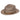 Dobbs Side Eye (Straw) Hemp Straw Fedora in Taupe #color_ Taupe