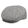 Dobbs Steward Tweed Flat Cap in Grey Mix #color_ Grey Mix