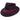 Dobbs Strand II Teardrop Crown Wool Felt Fedora in Burgundy #color_ Burgundy