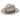 Dobbs Summertime Stroll (Limited Edition) Straw Fedora in Steel Mix #color_ Steel Mix