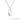 Beveled Tag Pendant - Silver