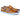 Double Monk Strap Leather Sneaker in Cognac #color_ Cognac