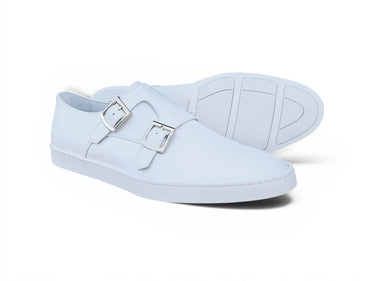 Double Monk Strap Leather Sneaker