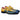 Carrucci Shoes Double Monk Two Tone Loafer in Olive Mustard #color_ Olive Mustard
