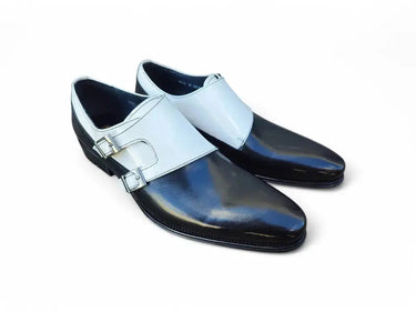 Carrucci Shoes Double Monk Strap Leather Loafer