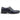 Carrucci Shoes Double Monk Strap Leather Loafer in Navy #color_ Navy