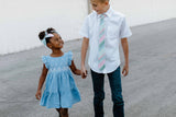 Easter Basket Stripe - Boys Tie — view 2