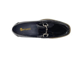 Carrucci Shoes Horse Bit Loafer Lug Sole