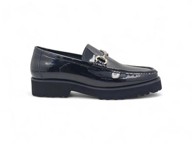 Carrucci Shoes Horse Bit Loafer Lug Sole