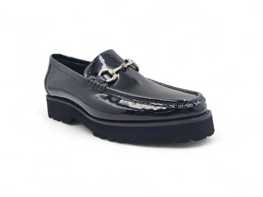 Carrucci Shoes Horse Bit Loafer Lug Sole