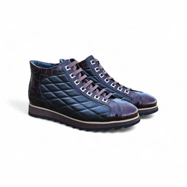 Embossed Alligator High Top