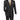 Vinci Black Regular Fit 2 Piece Suit - F-2C900