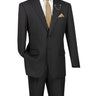 Vinci Black Regular Fit 2 Piece Suit - F-2C900