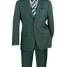 Vinci Hunter Green Regular Fit 2 Piece Suit - F-2C900