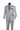 Vinci Light Gray Regular Fit 2 Piece Suit - F-2C900