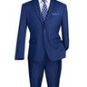 Vinci Twilight Blue Regular Fit 2 Piece Suit - F-2C900