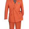 Vinci Canyon Clay Regular Fit Double Breasted Suit - F-DSS