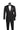 Vinci Black Regular Fit 2 Piece Tuxedo - T-900