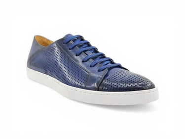 Carrucci Shoes Fashion Lace-up Leather Sneaker