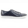 Carrucci Shoes Fashion Lace-up Leather Sneaker in Black