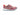 Fashion Sneaker Calfskin with Canvas inlaid in Burgundy #color_ Burgundy