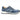 Fashion Sneaker Calfskin with Canvas inlaid in Blue #color_ Blue