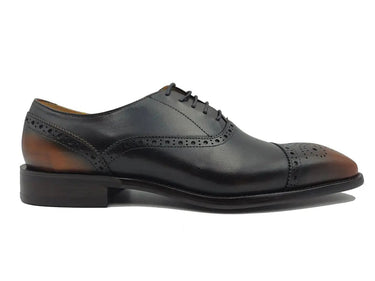 Carrucci Shoes Cap Toe Calfskin Oxford Dress Shoe