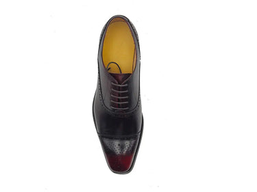 Carrucci Shoes Cap Toe Calfskin Oxford Dress Shoe