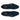 Giovacchini Francesco in Navy Blue Suede Double-Monk Strap Shoes in #color_