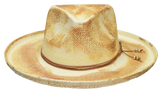 Bruno Capelo Bourbon Wide Brim Straw Fedora