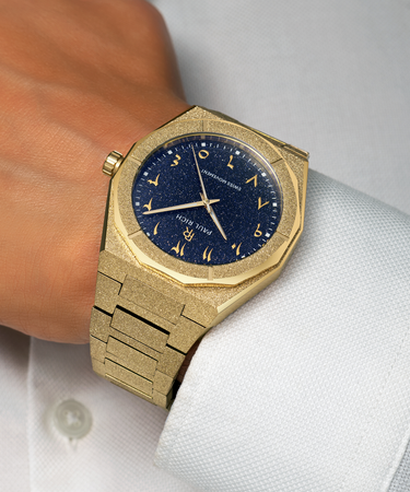 Paul Rich US Frosted Star Dust II Desert Gold Watch