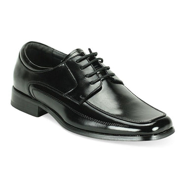 Giorgio Venturi 4941 Leather Oxford Dress Shoes in Black