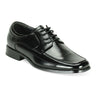 Giorgio Venturi 4941 Leather Oxford Dress Shoes in Black #color_ Black