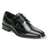 Giorgio Venturi 6214 Leather Oxford Dress Shoes in Black #color_ Black