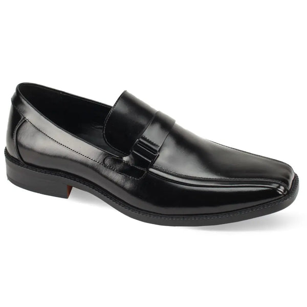 Giorgio Venturi Black Men Loafers Buy Giorgio Venturi 4942 Mens Leather Slip On Loafer Shoe (8  main image 4