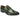 Giovanni Joel Perforated Patina Blucher Dress Shoe in Green #color_ Green
