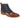 Giovanni Kendrick Leather Button Up Dress Boot in Whisky/Denim