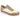 Giovanni Levi Leather Slip-On Trainers in Natural / White
