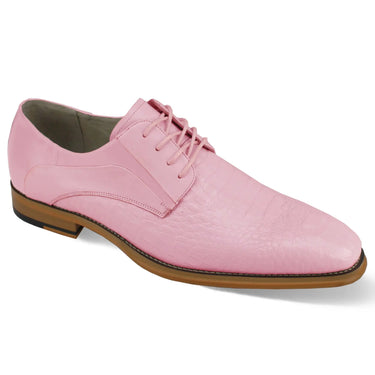 Giovanni Mason Genuine Leather Oxford in Pink #color_ Pink