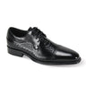 Giovanni Mattias Leather Oxford Dress Shoes in Black #color_ Black