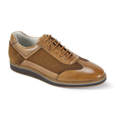 Giovanni Neo Leather Hybrid Oxfords in Tan