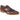 Giovanni Nico Wingtip Perforated Derby in Whiskey/Navy