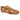 Giovanni Oscar Double Monk Strap Leather Dress Shoe in Tan