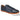 Giovanni Porter Genuine Leather Dress Casual Sneakers in Navy