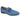 Giovanni Roman Suede Horse-Bit Loafers in Light Blue